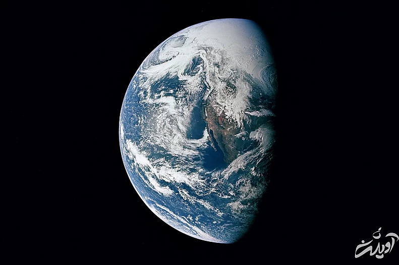 نمای زمین از فضا